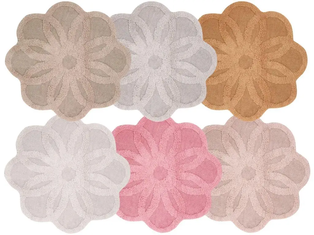 

Sphere Cotton Round Bath Mat