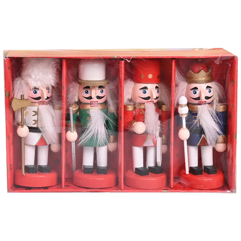

Nutcrackerchristmas Ornaments Tree Hanging Decor Pendants Figures Nutcrackers Soldiers Wooden Wood Decorations Decoration Party