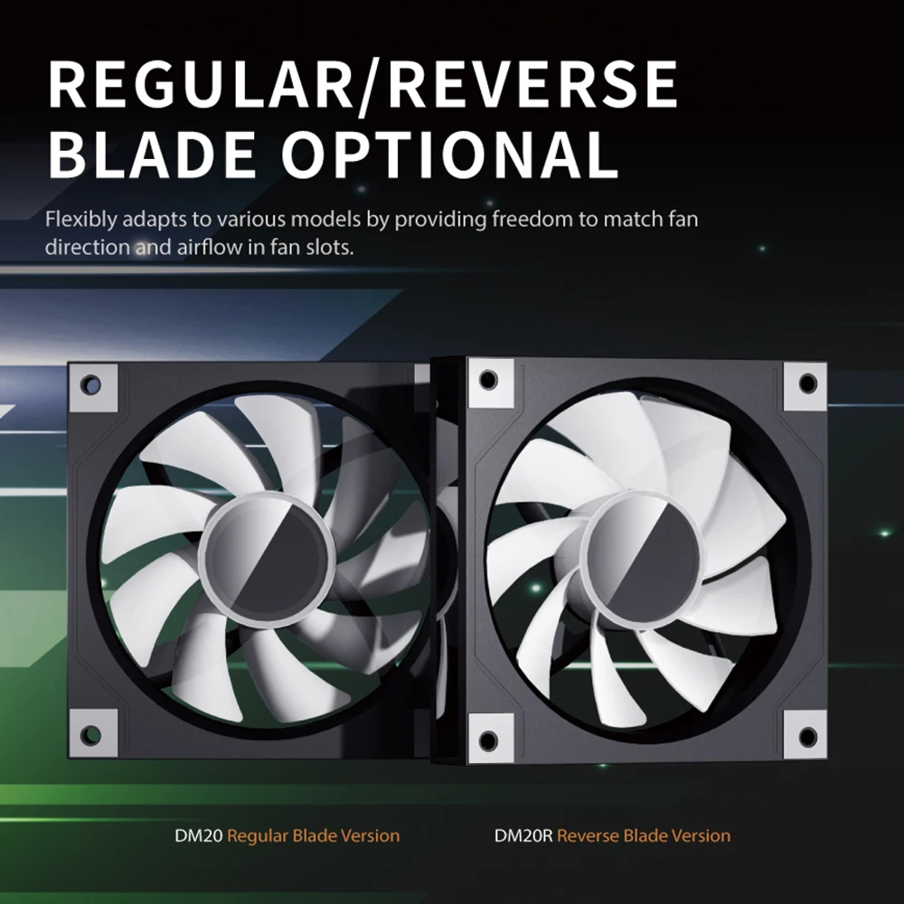 Корпус вентилятора Darkflash DM20 ARGB 120 Мм