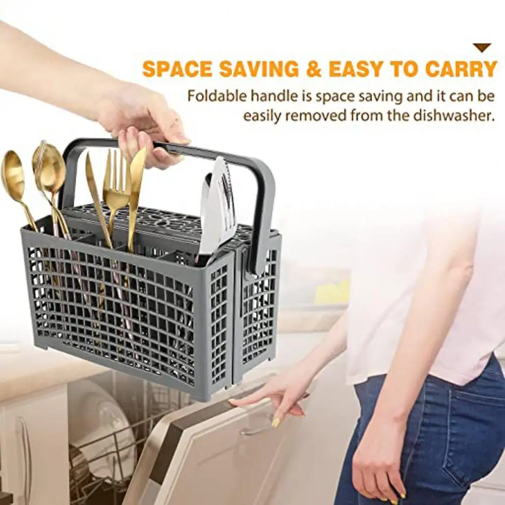 

Dishwasher Replacement Basket Practical Mesh Design Detachable Universal Dishwasher Storage Basket for Kitchen