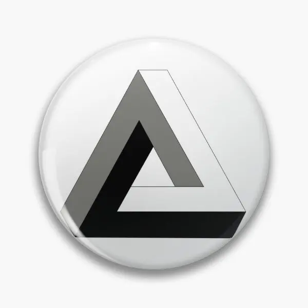 Penrose треугольная мягкая булавка для пуговиц значки ювелирные изделия