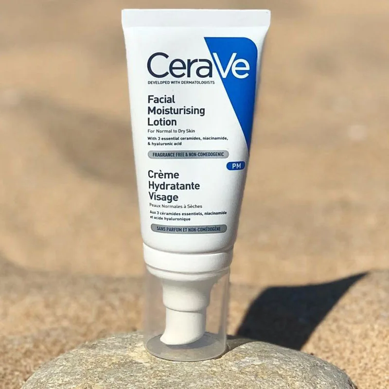 

Original CeraVe Facial Moisturizing Lotion PM Moisturizing Facial Cream Niacinamide Whitening Soft Facial Care 52ml