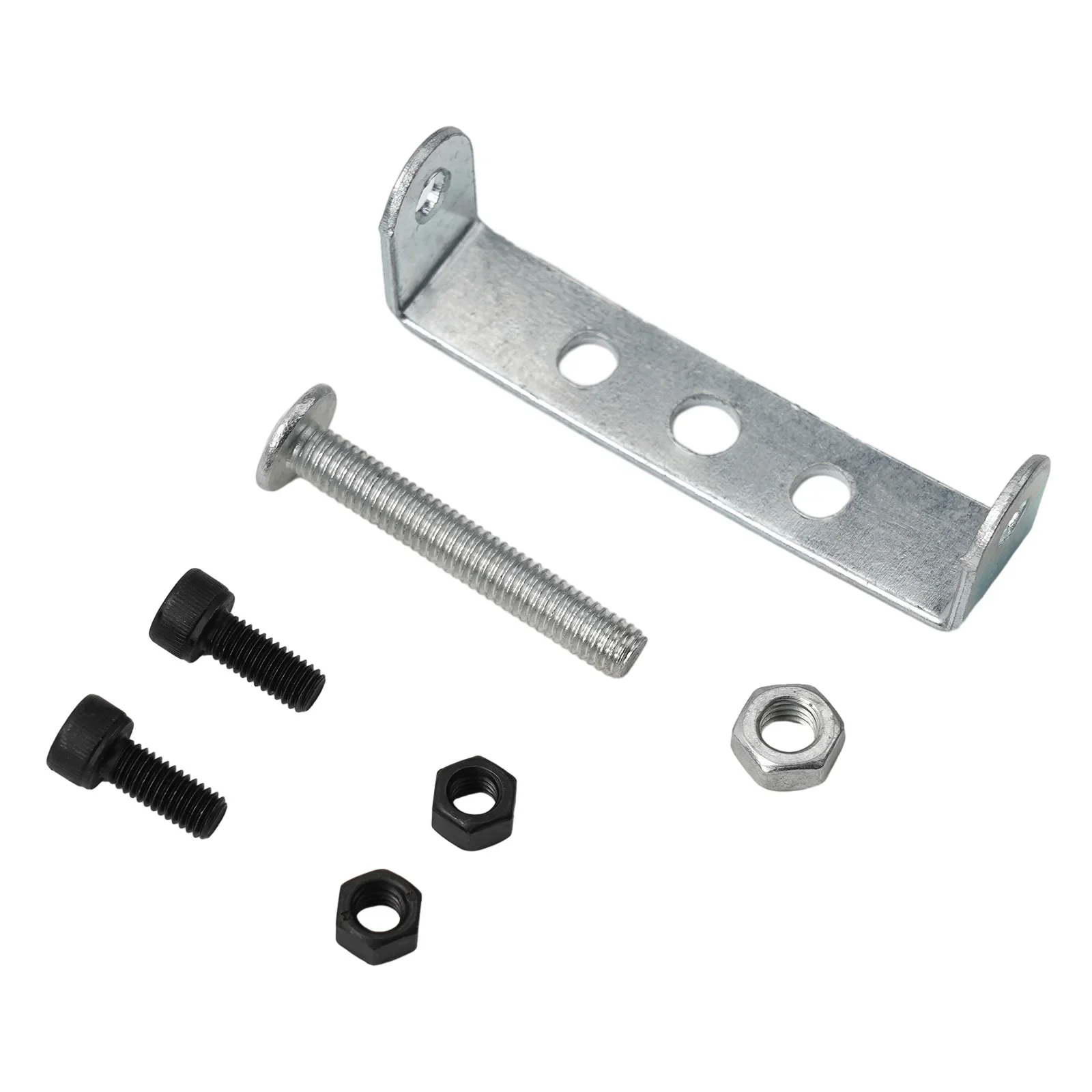 Кронштейн для крепления на заднюю панель велосипеда серебристый 70x15x16 мм