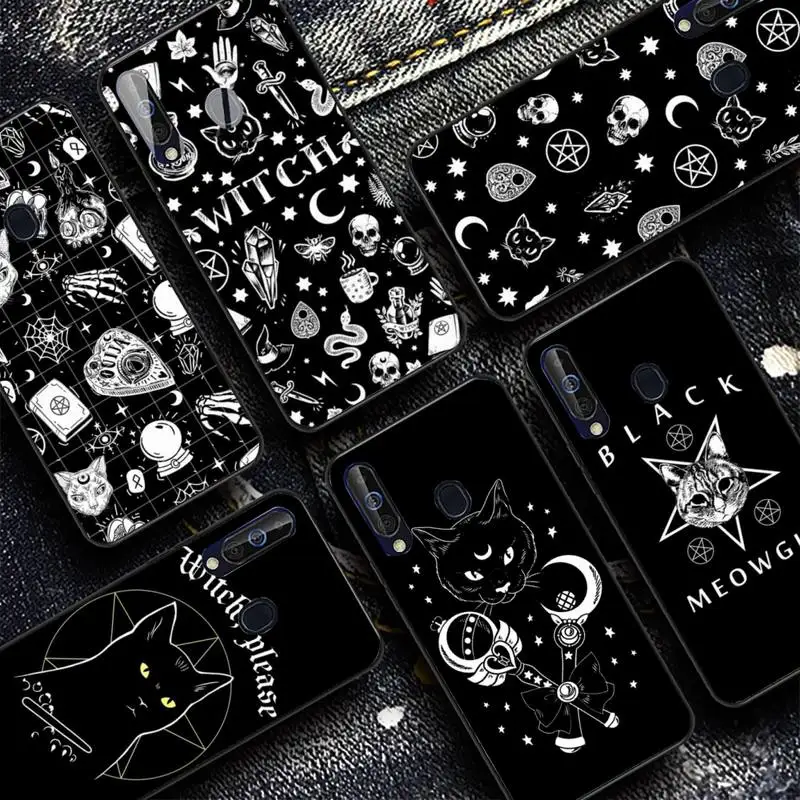 

Mysterious witch Pharmacy Phone Case for Samsung A51 01 50 71 21S 70 31 40 30 10 20 S E 11 91 A7 A8 2018