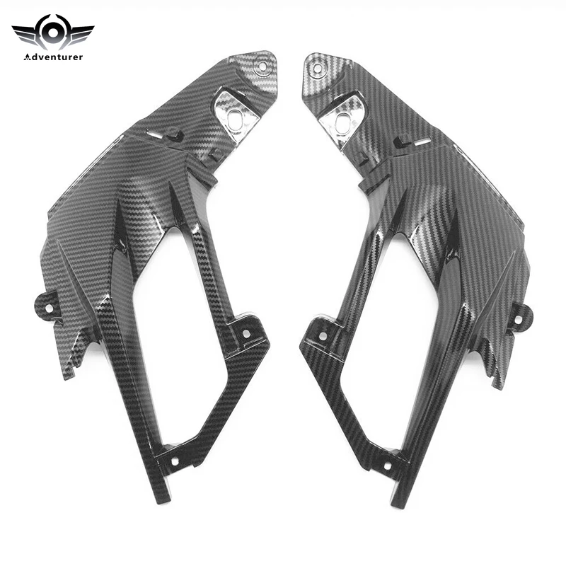 

For Kawasaki Ninja 400 2018-2020 Hydro Dipped Carbon Fiber Finish Gas Tank Air Intake Vent Fairing