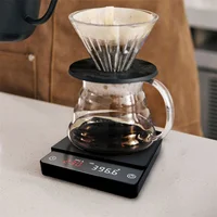 Espresso Coffee Scale SeachPean TINY Mini Smart Coffee Scale Timer USB 2kg/0.1g Measures in g,oz,ml Free Shipping Send Pad 1