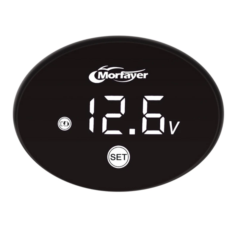 

9-24VVoltage Meter Motorcycles Voltmeter Digital Voltmeter Gauge LED Display