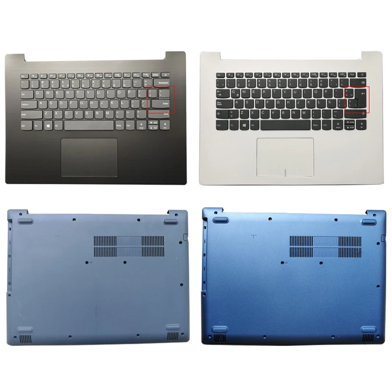 

Новый верхний корпус для ноутбука Lenovo ideapad 320-14IKB 320-14ISK 320-14IAP 520-14, подставка для рук с нижней крышкой клавиатуры