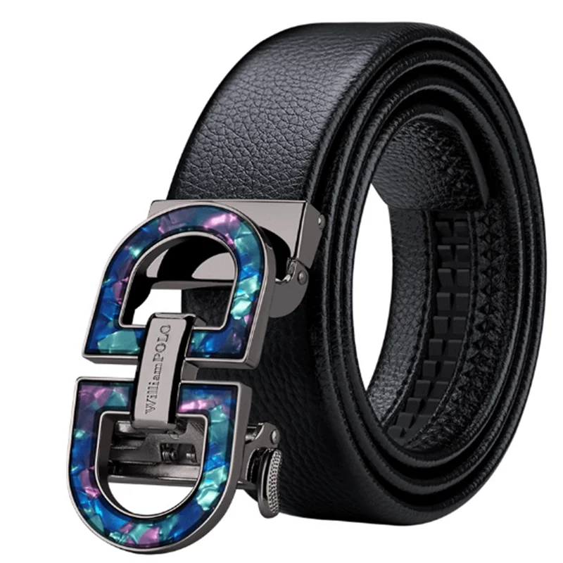big brand belt 2022 new style Genuine leather Men Belt high quality luxury cowhide Fashion alloy Automatic belt  8cm