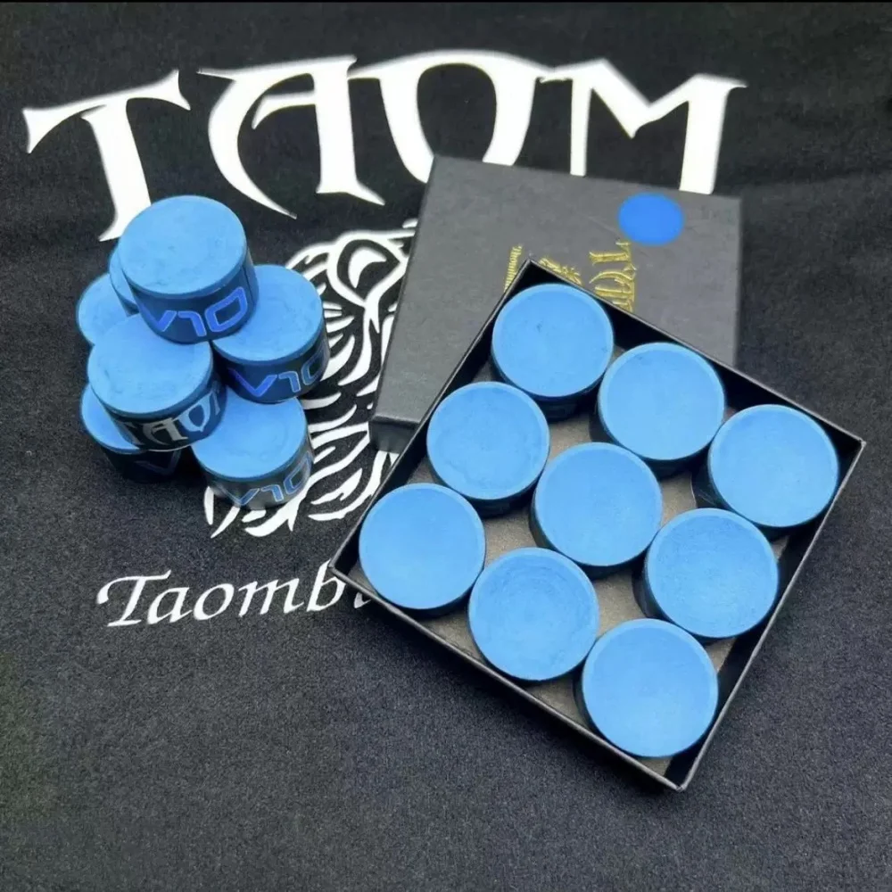 Фото TAOM Professional PYRO Deluxe V10 Крейда для бильярда оригинального качества Крейда для снукера и бильярда для бильярдного стола №2
