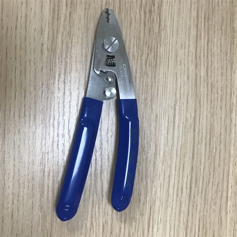 Original Comway Fiber Fusion Splicer Stainless Steel Stripping Piler Miller Clamp CS-02-B High Precision Stripper Three-port