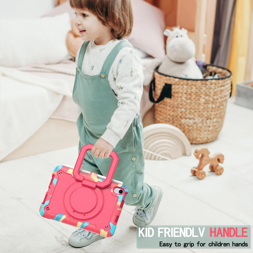 Чехол для iPad mini 7 A2995 A2996 сверхпрочный противоударный силиконовый чехол детского