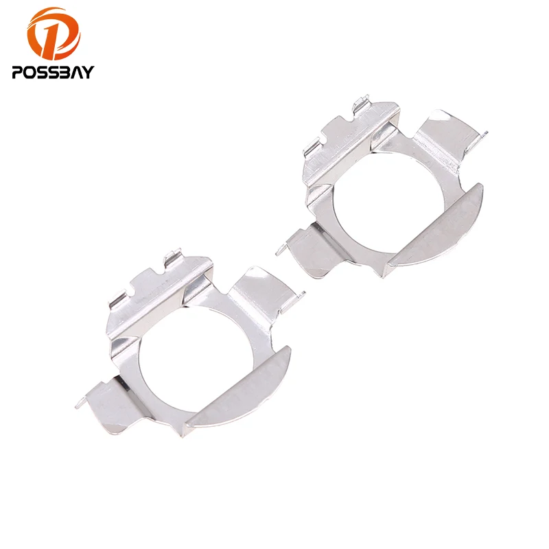 Автомобильные чехлы POSSBAY, H7 HID, ксеноновые лампы, Базовые держатели, адаптеры, комплект фиксаторов для VW Bora, автомобильные лампы, адаптеры