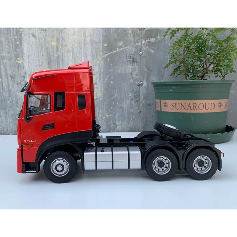 Литой под давлением масштаб 1:24 Dongfeng Tianlong KL KX тягач тяжелый грузовик инженерная