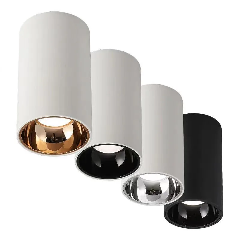 Потолочный светильник с регулируемой яркостью цилиндрическая лампа для