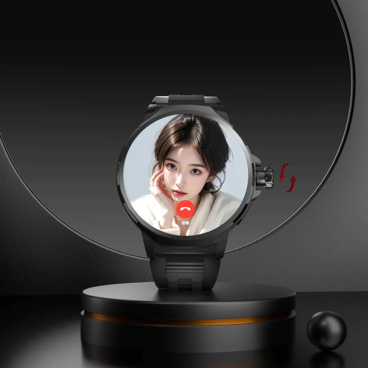 Умные часы 4g Android 9.0 С 180 °