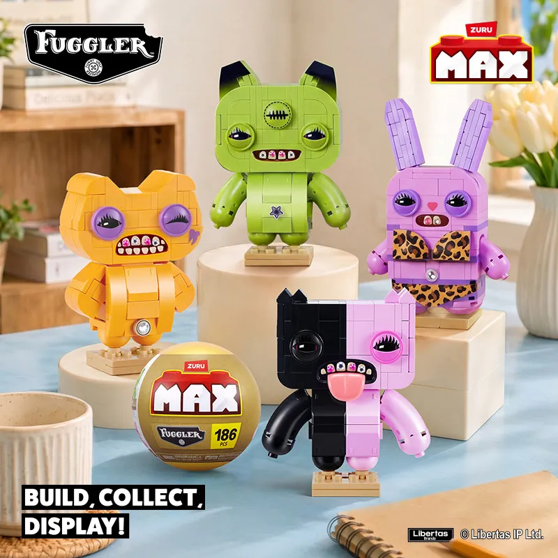 Фото Конструктор Fuggler Baddies Series: Мультяшные фигурки, сборные модели, аксессуары для кукол, развивающие игрушки №1