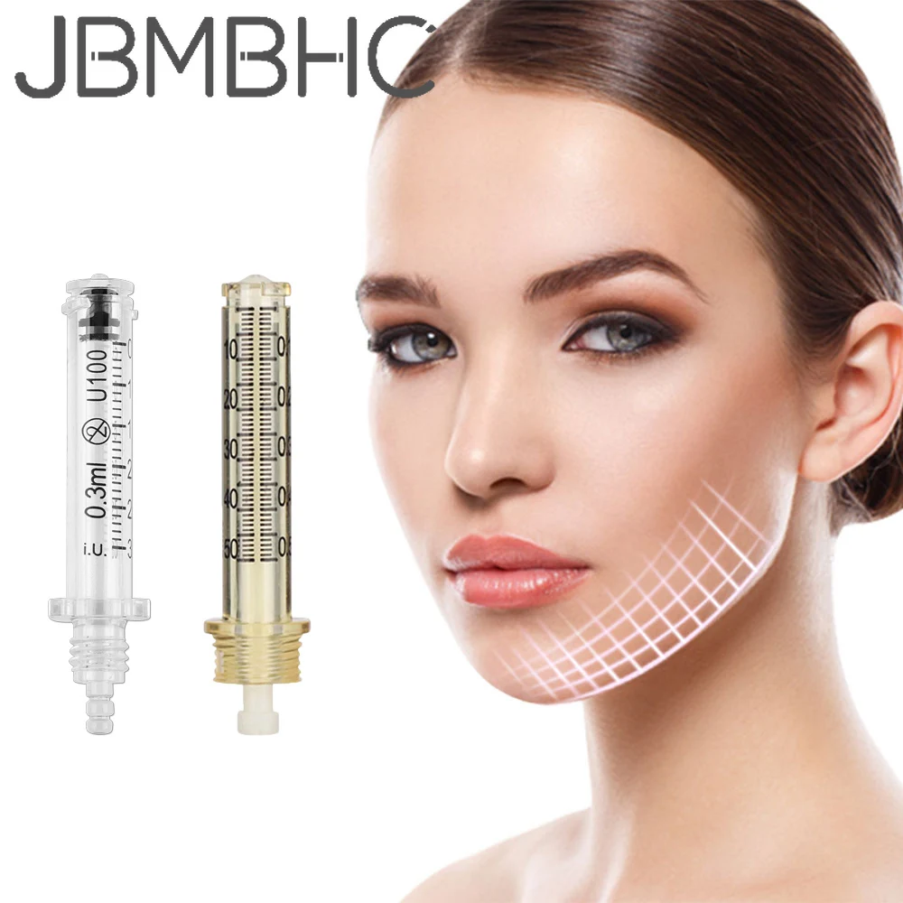 0.3&0.5ml Disposable Sterile Ampoule Head for Hyaluronic Pressurized Pen Hialuron Gun Lip Injection Tool Accessories Mesotherapy