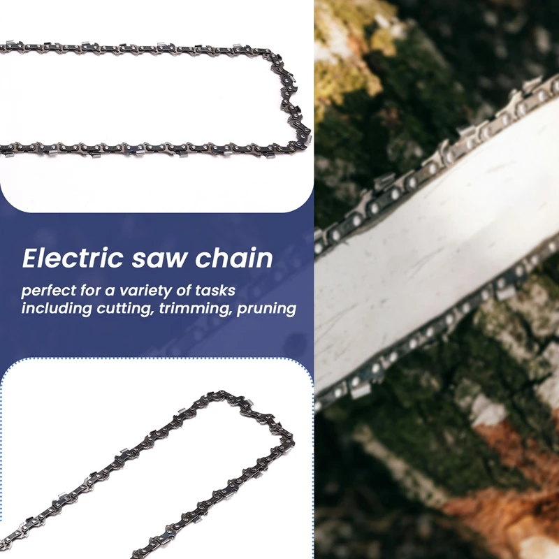 Набор из 2 пильных цепей 3/8 дюйма 1 3 мм 57TG 40 см (16 дюймов) Сменная цепь для различных