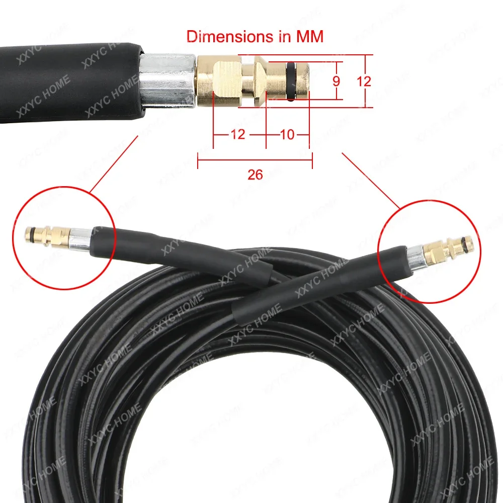 Шланг для мойки под высоким давлением 6/10/15 м