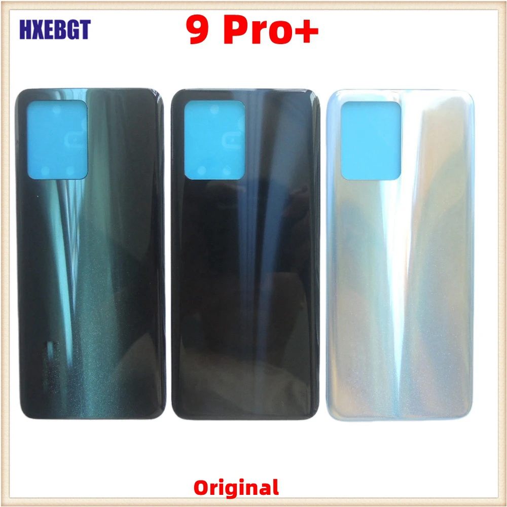 

Original Rear Battery Cover Back Glass For Realme 9 Pro Plus Back Cover Chassis + Adhesive 9 Pro+ Smartphone Repair Parts