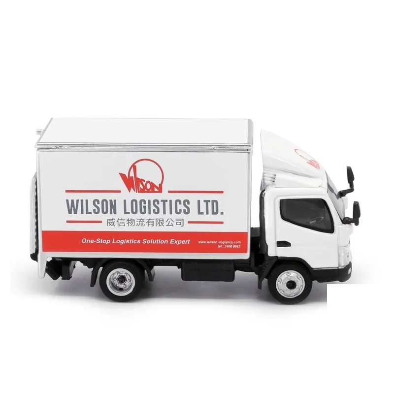 Крошечная модель машины из сплава 1:76 Fu-so Canter wil- son Logistics Ltd № 67