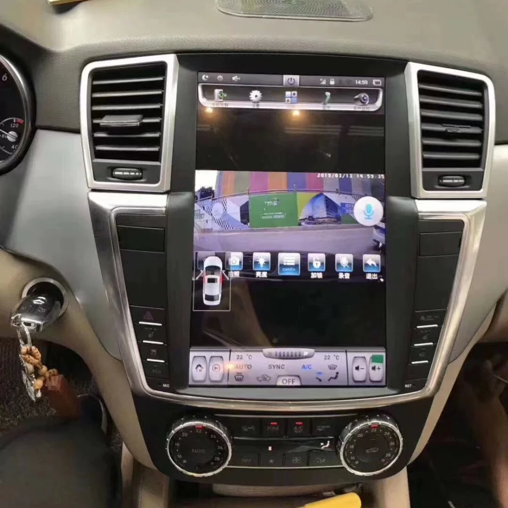Автомагнитола для Mercedes-Benz Gl Ml W166 X166 2012-2015 Android13 стереоприемник Авторадио