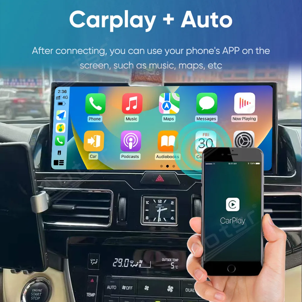 8-ядерный мультимедийный плеер с GPS навигацией 12 3 дюймов для Toyota Land Cruiser LC200 2008-2020 VX