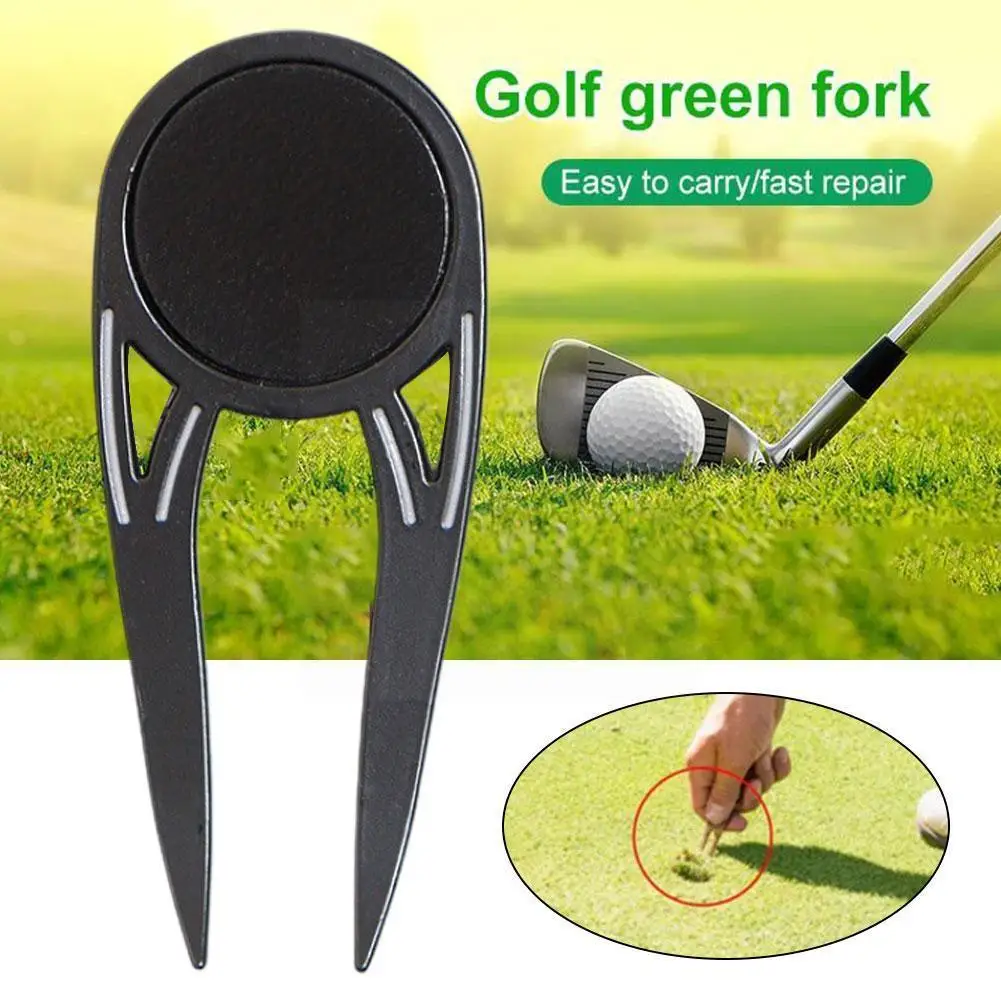 

Practical Golf Ball Marker Stab Easily Repair Tool Fork Golf Repair Golf Tool Golf Ball Marker Golf Tools Tool Training Pit O3p7