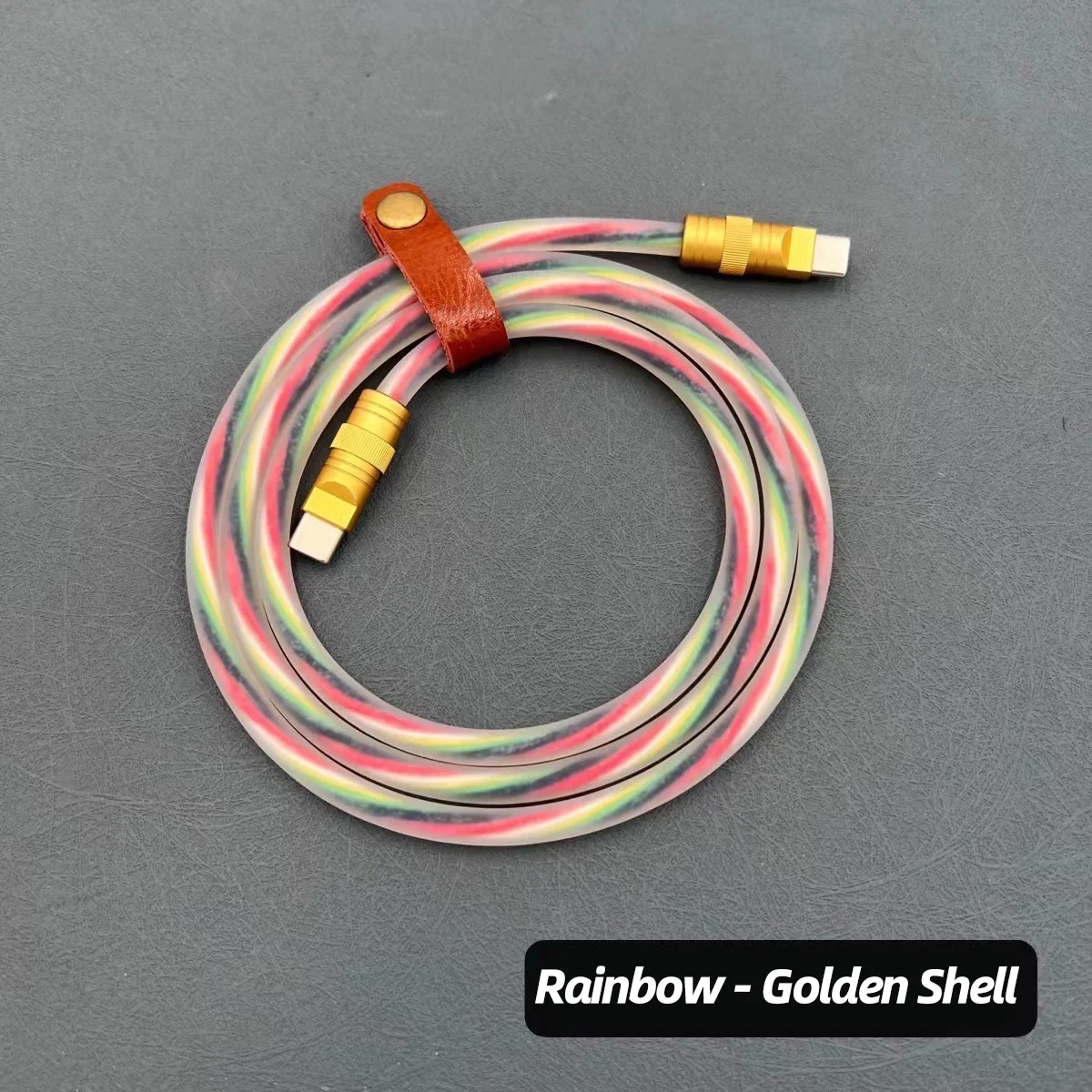 UVOOI DIY Liquid Silicone Cable Quick Charge Cable 100W Usb C to C Fast Charging Alloy Cable For OPPO Xiaomi VIVO