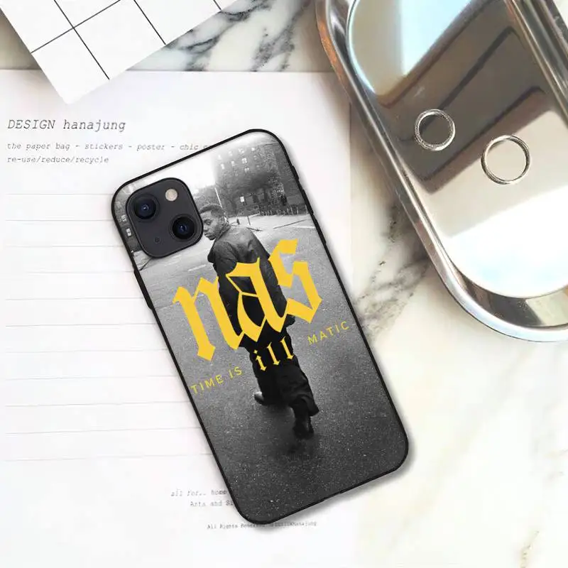 Чехол для телефона Nasir Jones iPhone 11 12 Mini 13 Pro XS Max X 8 7 6s Plus 5 SE XR