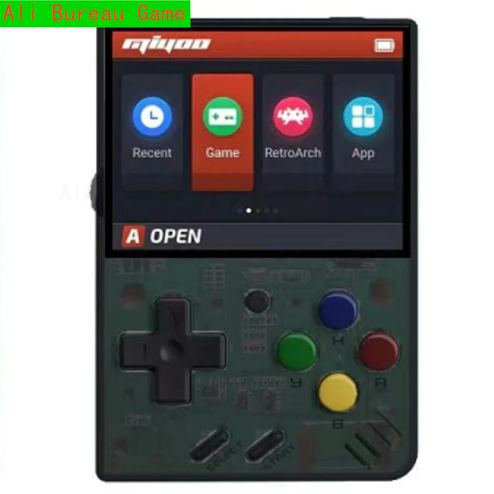 Kup Nowy Czarny Przezroczyste MIYOO MINI V3 Retro Konsola Do Gier 2.8 Cal IPS Ekran HD Przenośna Konsola Do Gier Wideo Prezent Dla Dzieci