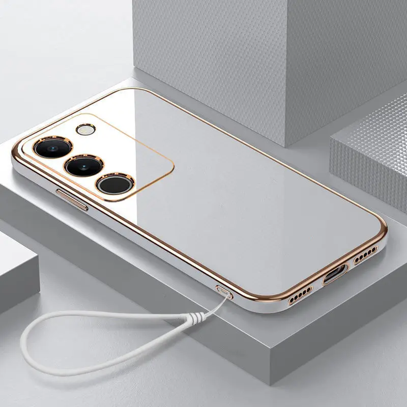 Противоударный силиконовый мягкий чехол для Vivo Y200