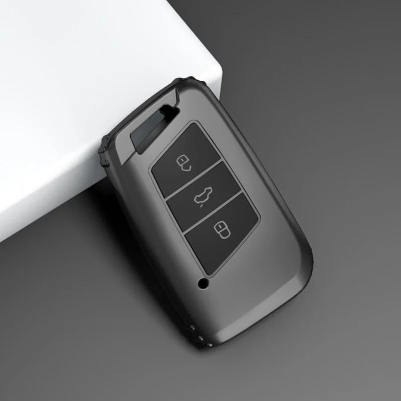 

Новый чехол для автомобильного ключа из ТПУ, сумка для VW Volkseagen Passat B8 Magotan для Skoda Superb A7 Kodiaq, брелок для сиденья