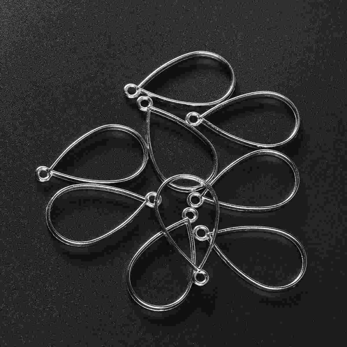 30 шт. пустые аксессуары для изготовления ювелирных изделий из УФ-смолы рамка