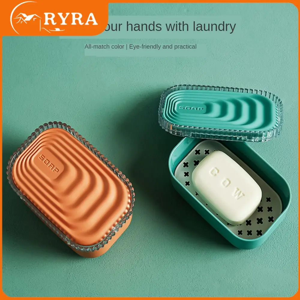 

Контейнер для мыла, 14,5 × 9,5 × 5 см, с крышкой