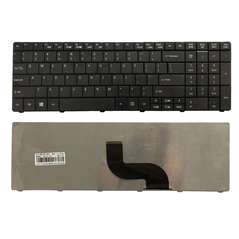 US Keyboard for Acer Aspire E1-571G E1 521 531 571 E1-521 E1-531 E1-531G E1-571 laptop English Black keyboard