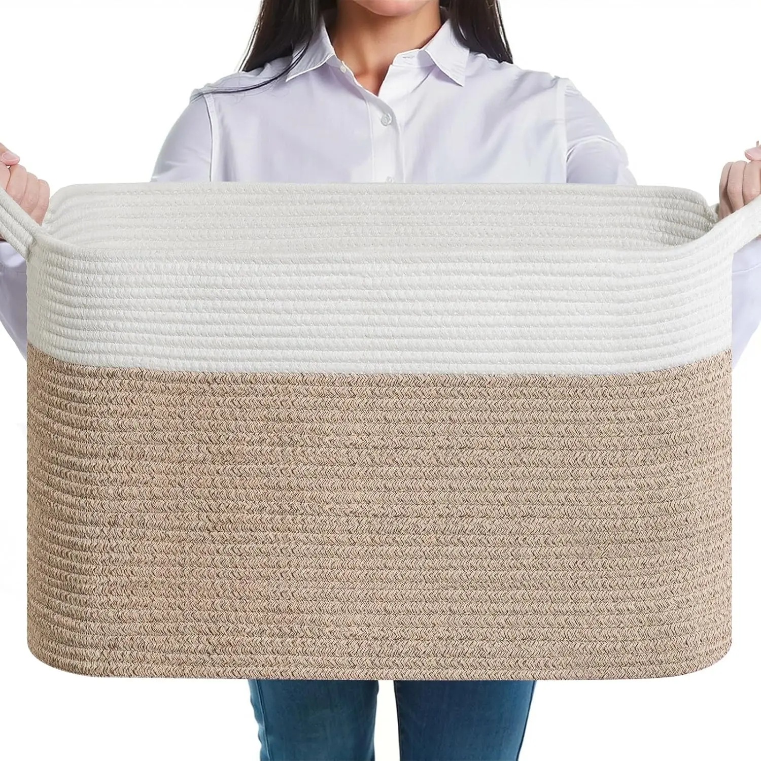 

Хлопковая корзина для хранения