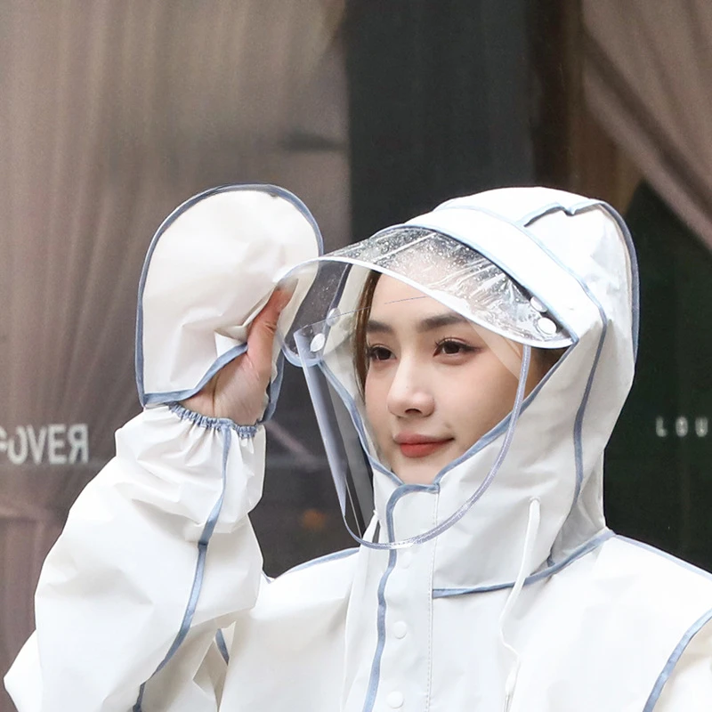 Высокое качество 1 шт. EVA унисекс плащ утолщенный водонепроницаемый дождевик для