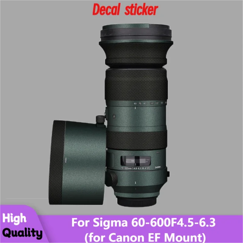 Для Sigma 60-600F4.5-6.3 защита объектива с креплением Canon EF 60 600 наклейка все упаковки 3 м