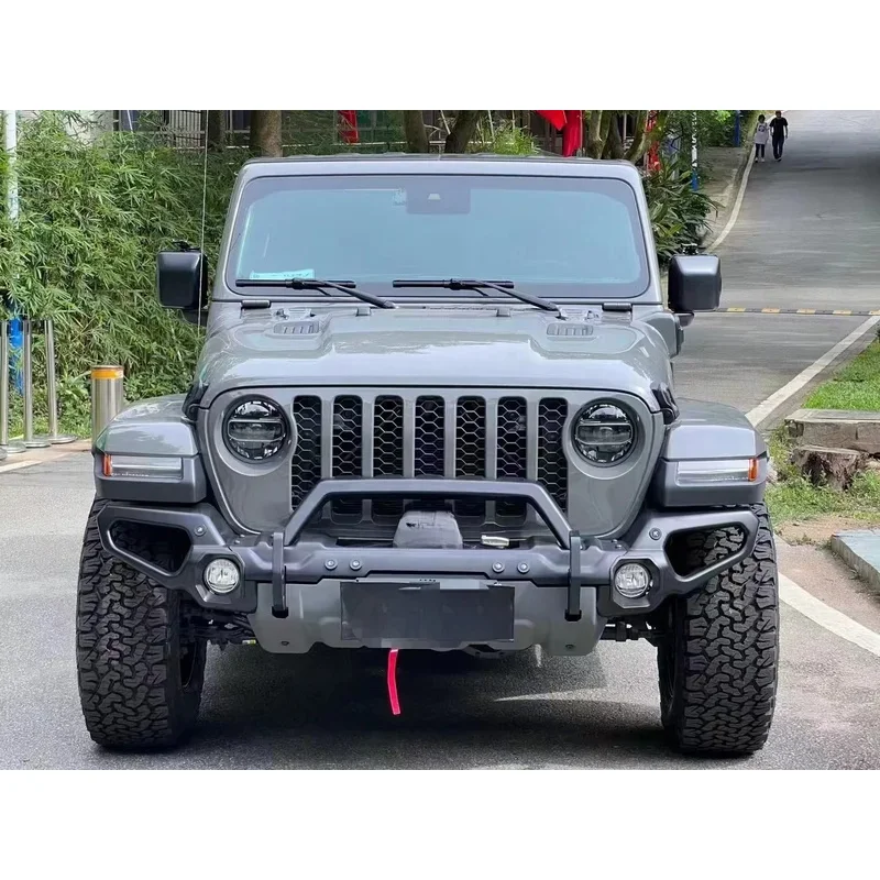 Премиальный передний бампер для Jeep Wrangler JL и Gladiator JT 2018+ (запчасти для бездорожья) (art.: 3920dc281f8a8) - 3920dc281f8a8