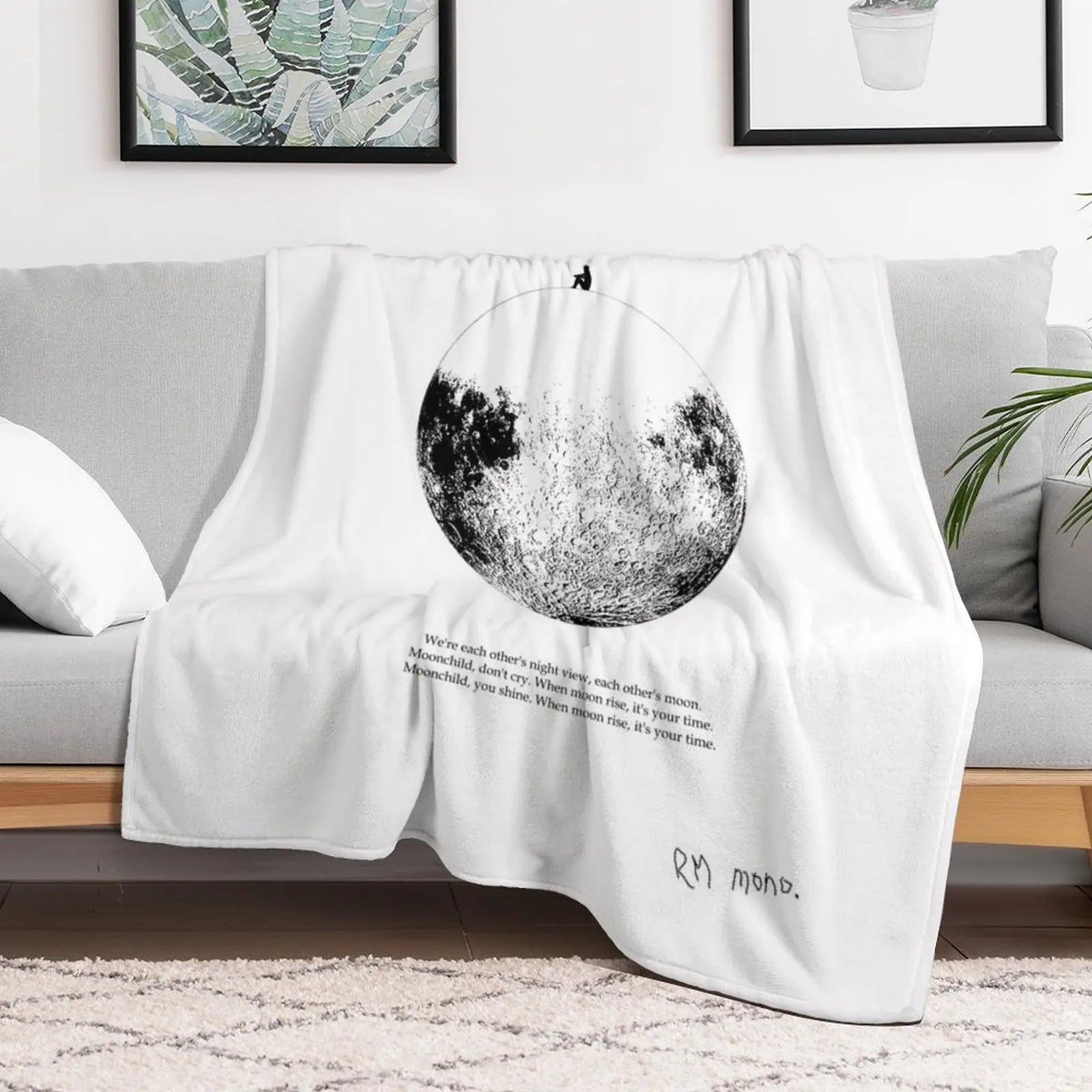 RM Моно. - Одеяло Moonchild одеяла для диванов детских перемещения