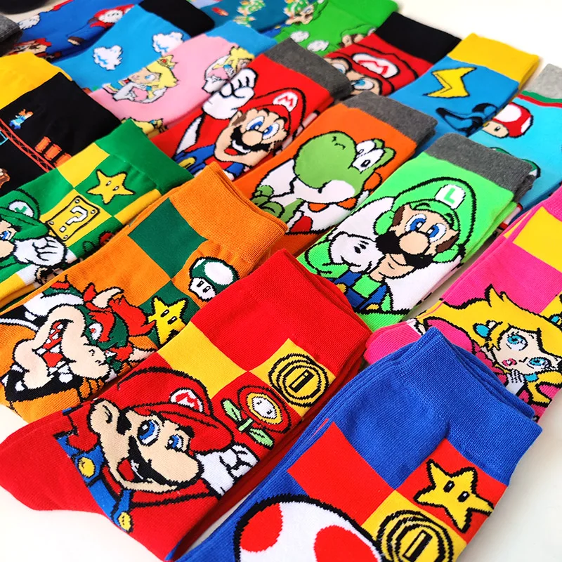 Новинка 5 планшетов Супер Марио мультфильм мужские Смешные в стиле хип-хоп