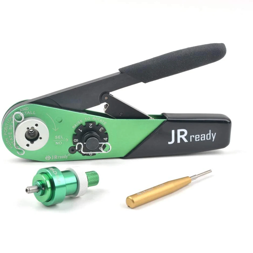 

JRready JST2511:YJQ-W7A Crimper 16-28AWG, 86-D-SUB Positioner, TL08 Removal Tool for HARTING(HAN D-SUB), TE(D-SUB), WAIN(HM,）