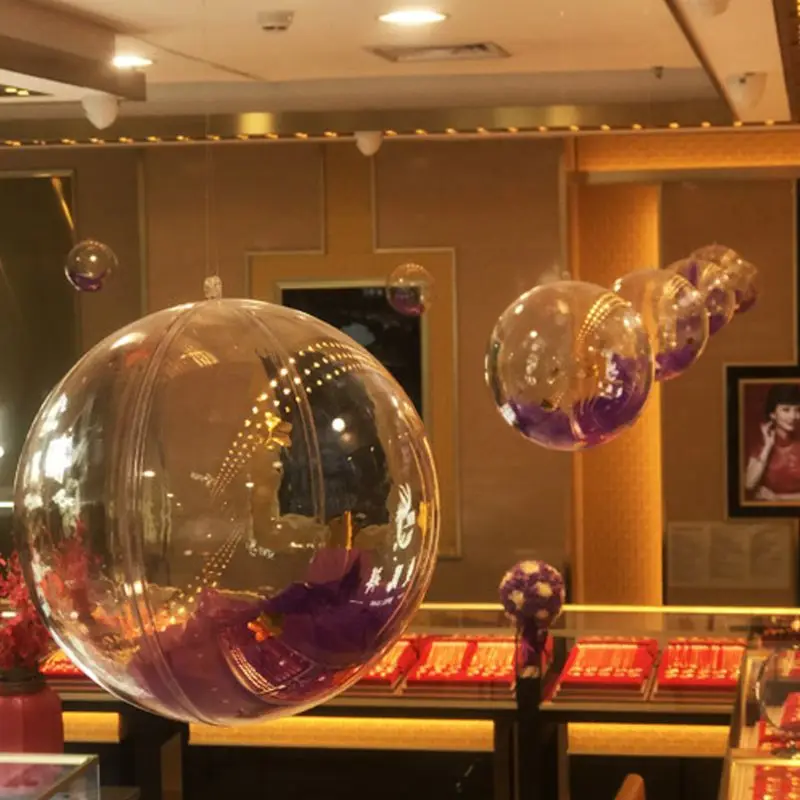 Прозрачная пластиковая форма для шариков