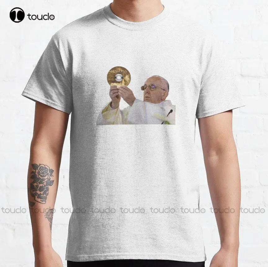 

Pope Francis Loves Fearless (Taylor'S Version) Classic T-Shirt Tshirts For Women O-Neck Streetwear Oversized New Popular Xs-5Xl