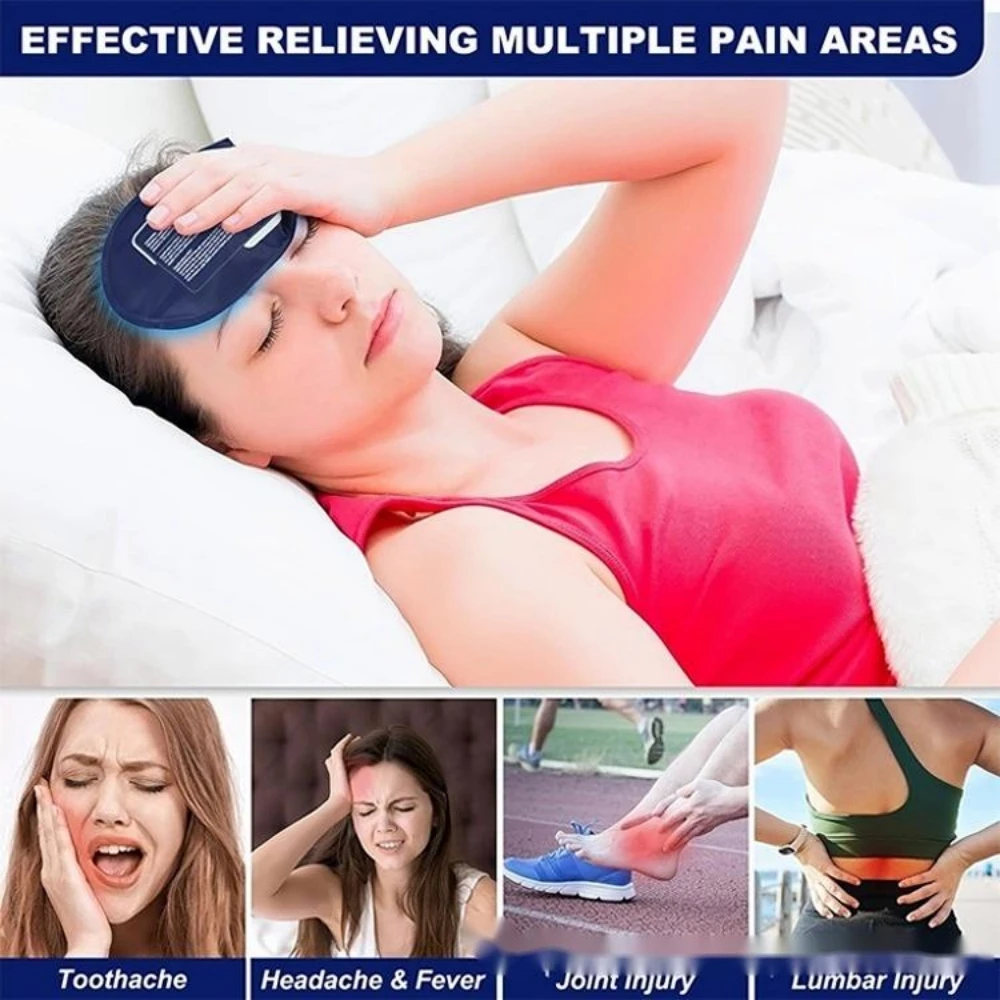 Medvice 1 или 2 упаковки и универсальный ремешок Многоразовый горячий холодный лед