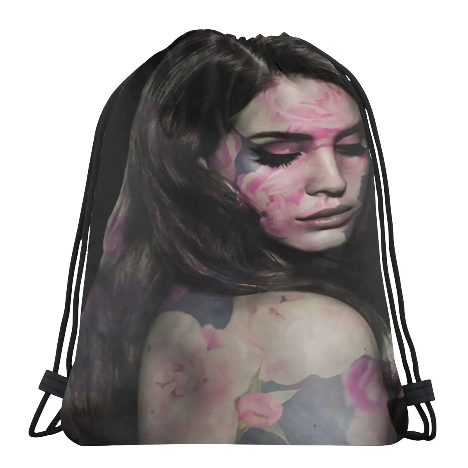 

2020 Lana Del Rey Relaxed Printed Bag Drawstring Bag Cotton Bag Cotton Fabric Bag Package Organza Bag Backpack String Backpack