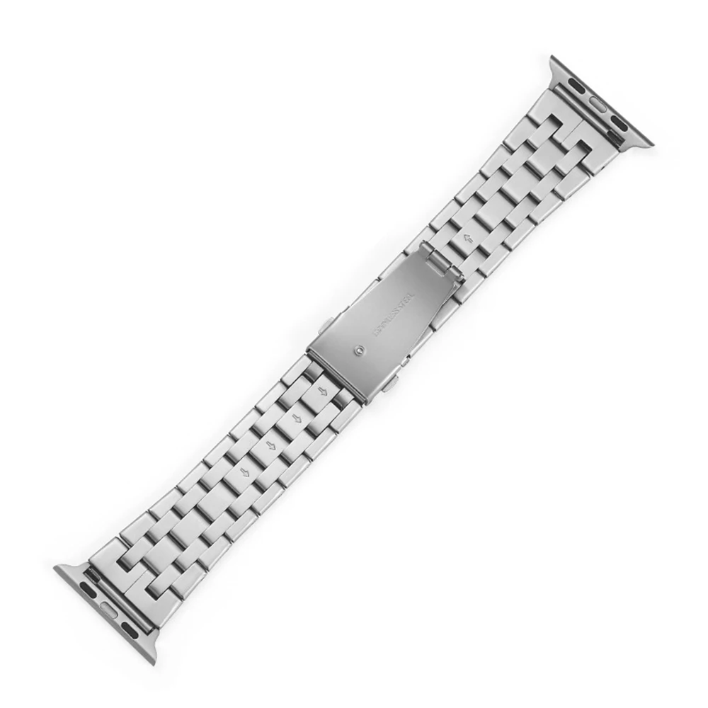 24mm Wide Band for Apple Watch Ultra 49mm 8 7 41mm 45mm 6 5 4 Se 40 44mm Stainless Steel Link Bracelet for IWatch 3 2 1 38 42mm