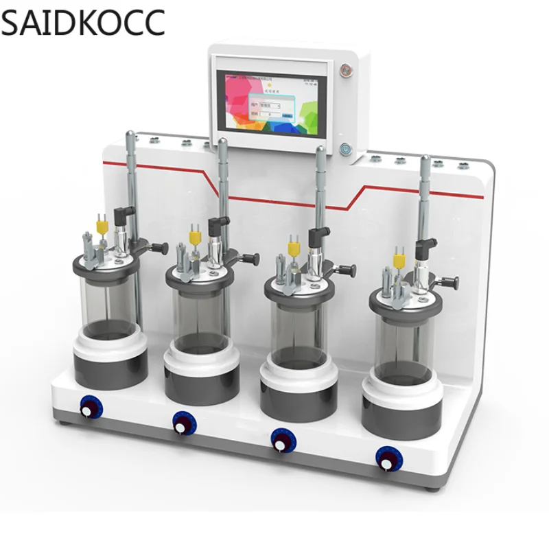 

Contact SAIDKOCC brand inquiry Stainless Steel Reactor Laboratory Parallel Reaction Kettle Multi Station Reaction Kettle